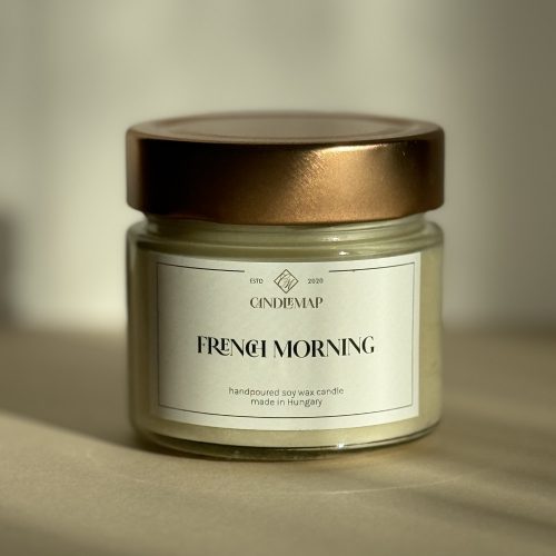 French morning szójagyertya 400 ml